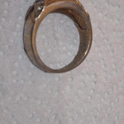 Sale Photo Thumbnail #1527: see all photos these are not gold or sterling they are all costume and all various sizes.