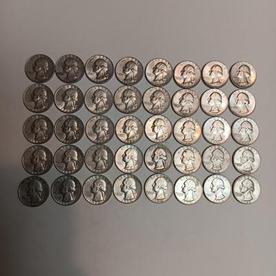1964 WASHINGTON SILVER QUARTERS