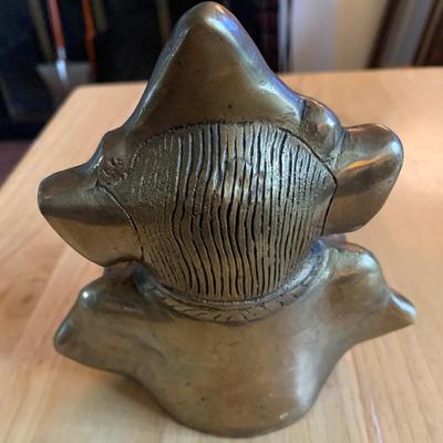 Brass Ganesha Statue – 5” Tall – Indian Religious Symbol