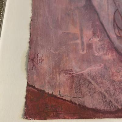 Alan Goldstein (b. 1938) - Acrylic Paper Diptych: Abstract June 1996