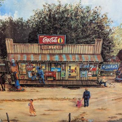 24" x 20 1/2" Coca-Cola Wall Print