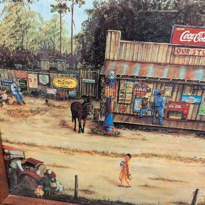 24" x 20 1/2" Coca-Cola Wall Print