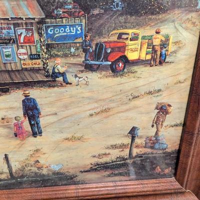 24" x 20 1/2" Coca-Cola Wall Print