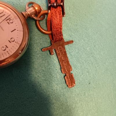 WORKING WALTHAM POCKET WATCH