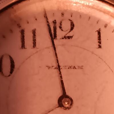 WORKING WALTHAM POCKET WATCH