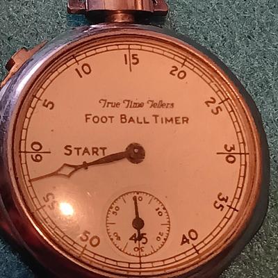 TRUE TIME TELLERS FOOT BALL TIMER