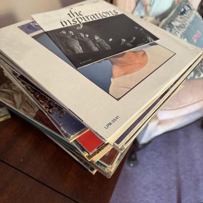 MCM Garrard Stereo Console & Albums