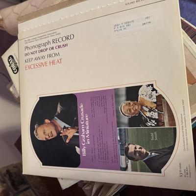 MCM Garrard Stereo Console & Albums