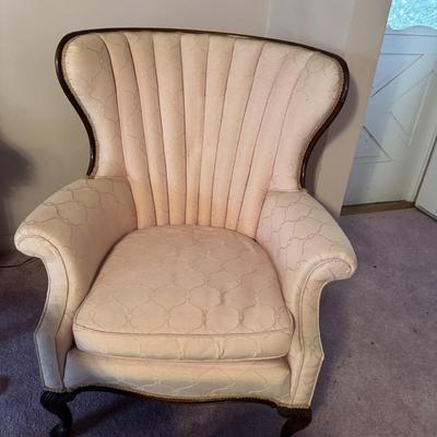 Vintage Pink Butterfly Chair