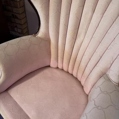 Vintage Pink Butterfly Chair