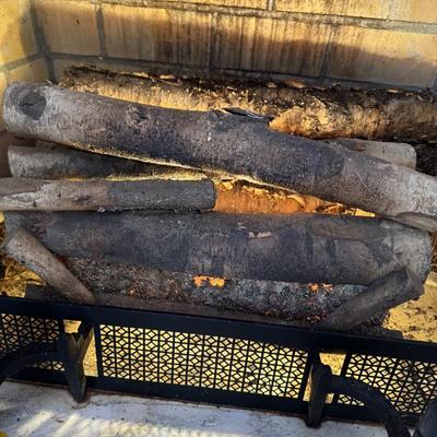 Birchwood Fireplace Logs Realistic!!