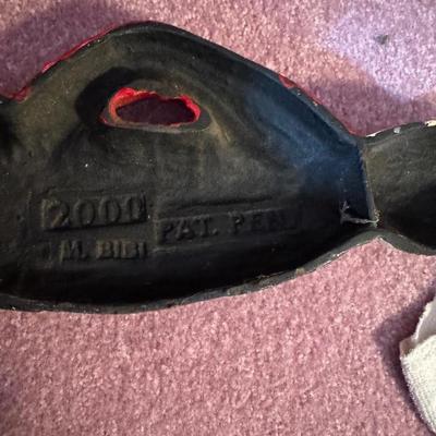 Cast Iron Fire Dogs & Tool Set