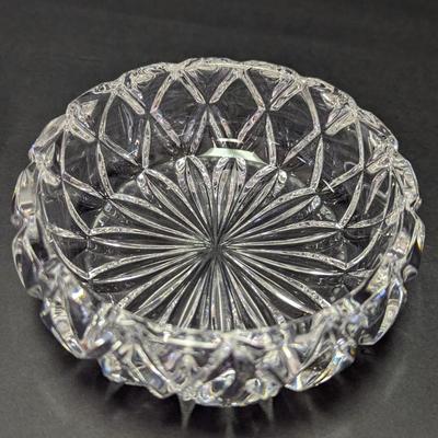 Vintage Avon Mother's Day & Hershey's Kisses Lead Crystal Candy Dishes