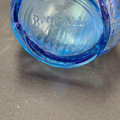 Randall Blue Glass Bud Vases