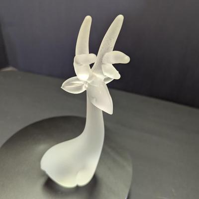 Frosted Deer Figure