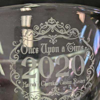 2 Piece Etched Apple Dish Once Upon A Time 2020 Harrah's Cherokee Casino Tiffany & Co.