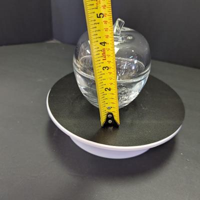 2 Piece Etched Apple Dish Once Upon A Time 2020 Harrah's Cherokee Casino Tiffany & Co.