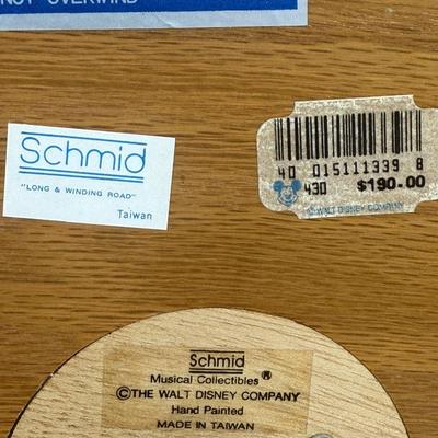 Sale Photo Thumbnail #309: Made in Taiwan. Large and heavy, limited edition #300 of 2500.  Music box crank seems to be frozen, may need adjustment or repair (is accessible from the bottom of the base).  Good display item.