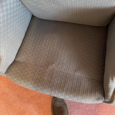 Blue Upholstered Chair 2