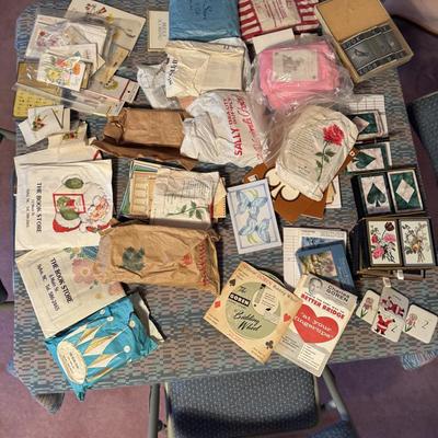 Bridge Party Lot of Cards, Tally’s and Memorabilia