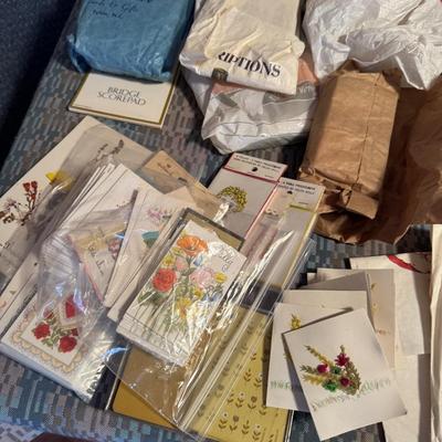 Bridge Party Lot of Cards, Tally’s and Memorabilia