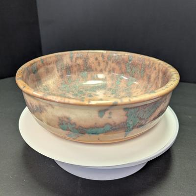 Brown’s Pottery Arden NC Glazed 7 1/4" Bowl Signed