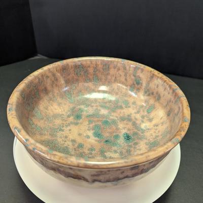 Brown’s Pottery Arden NC Glazed 7 1/4" Bowl Signed