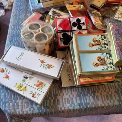 Bridge Party Cards, Tally’s and Memorabilia Lot 2