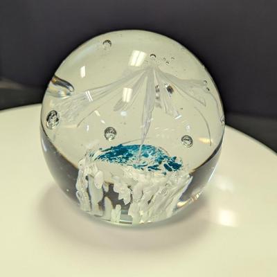 Vintage Art Glass Paperweight