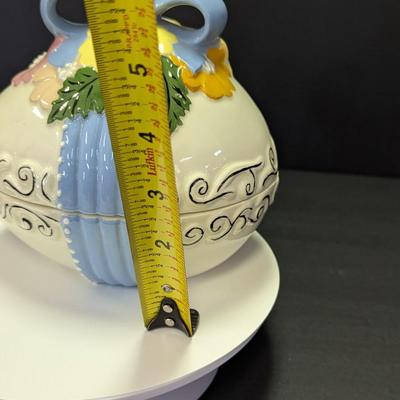 Signed Hand Painted Ceramic Easter Egg