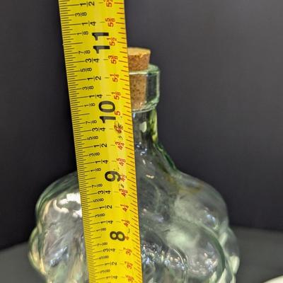 Vimaco Himark Grape Cluster Corked Bottle Made In Spain Marked On The Bottom