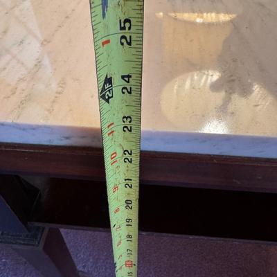 Marble Top End Table #2