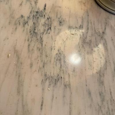 Marble Top End Table #2