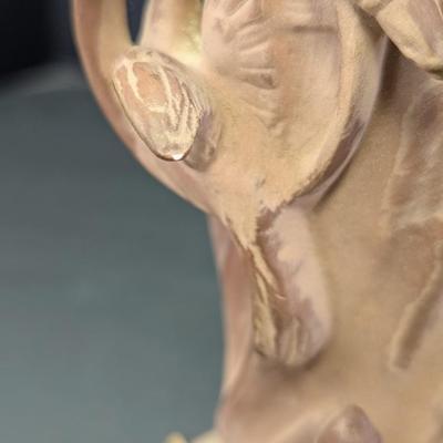 Vintage Terra Cotta Chinoiserie Male Asian Figure 23/231