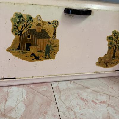 Vintage Bread Box, Canister Set