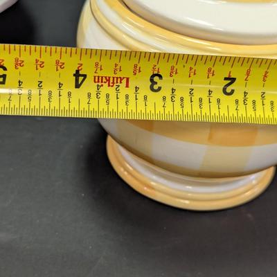 1998 Cracker Barrel Creamer & Sugar Bowl