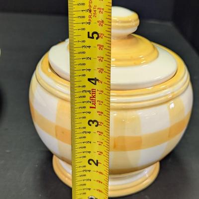 1998 Cracker Barrel Creamer & Sugar Bowl