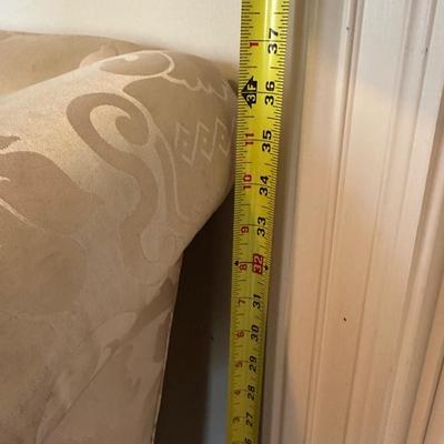 Baker Furniture Damask Settee