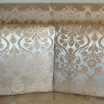 Baker Furniture Damask Settee