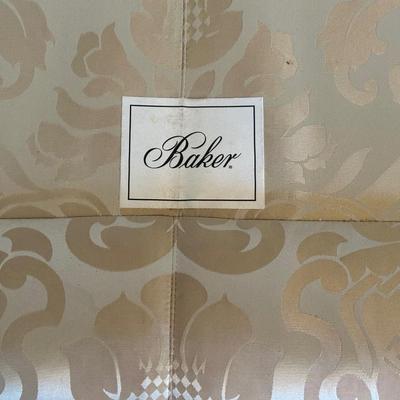 Baker Furniture Damask Settee