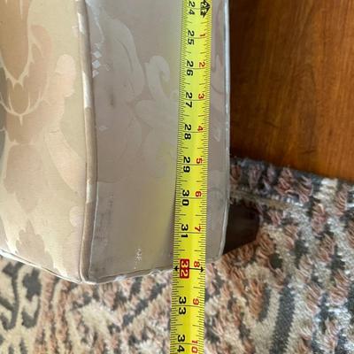 Baker Furniture Damask Settee