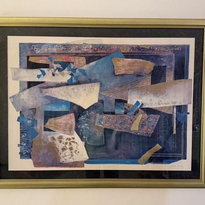 Large Signed Framed Art