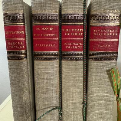 Set of 4 Classics Club Vintage Books