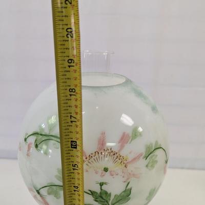 Antique Glass Banquet Table Lamp