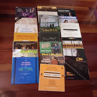 MOSTLY SPIRITUAL MUSIC ON VINYL RECORD ALBUMS