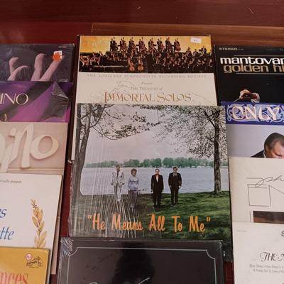 MOSTLY SPIRITUAL MUSIC ON VINYL RECORD ALBUMS