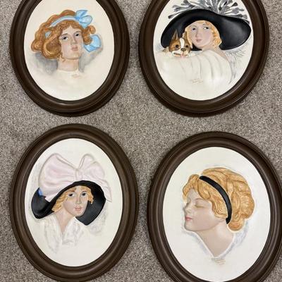 Vintage Duncan Ceramic Wall Plaques - 4
