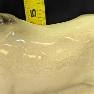 Large Vintage Possible McCoy Planter Horse & Colt Marked #1