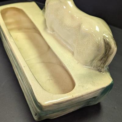 Large Vintage Possible McCoy Planter Horse & Colt Marked #2