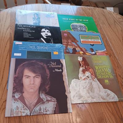 NEIL DIAMOND, HERB ALPERT AND IRISH NIGHTS AT THE POPS VINYL RECORD ALBUMS